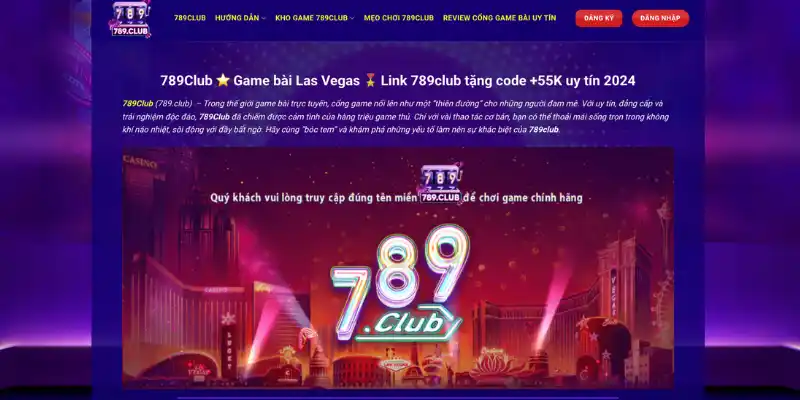 Link789club.mobi là đại diện chính thức của 789Club tại Việt Nam