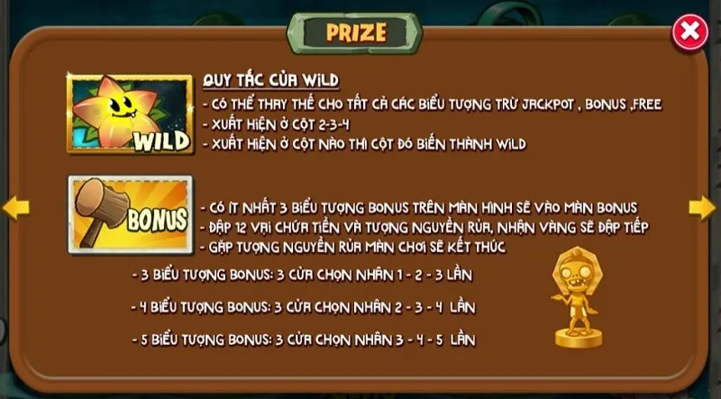 Biểu tượng WILD trong game