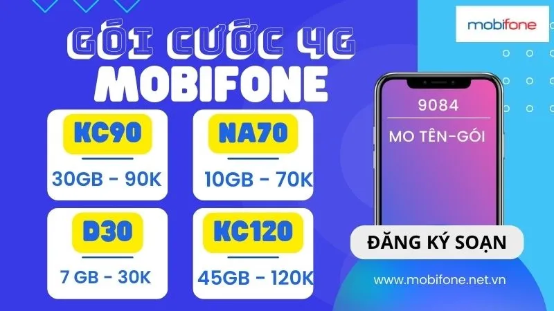 Mobifone cung cấp nhiều gói data để chơi 789Club