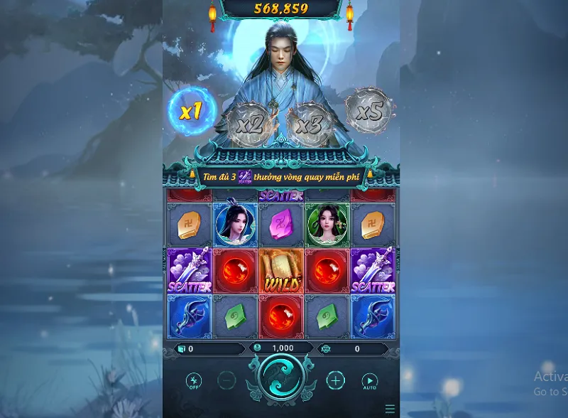 Game có nhiều biểu tượng đặc biệt chứa giải thưởng giá trị