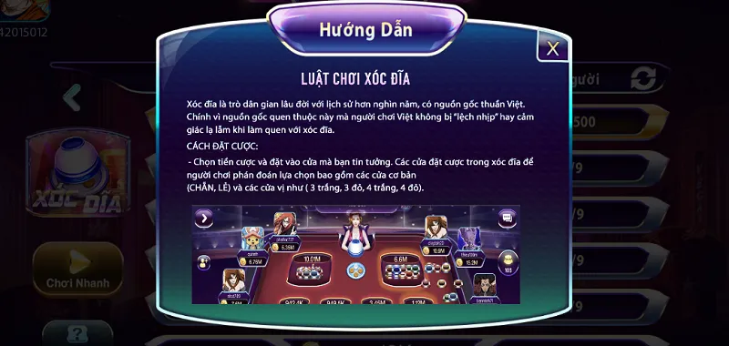 Cách chơi game đơn giản, dễ tiếp cận
