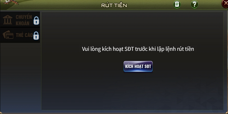 Lưu ý quan trọng khi thực hiện rút tiền B52Club